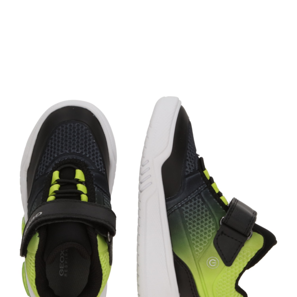 GEOX Sneaker 'ILLUMINUS'  verde măr / negru