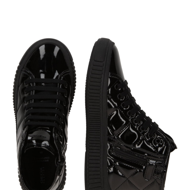 GEOX Sneaker 'J LAQUINNY'  negru