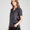 GERRY WEBER Bluză  negru / alb