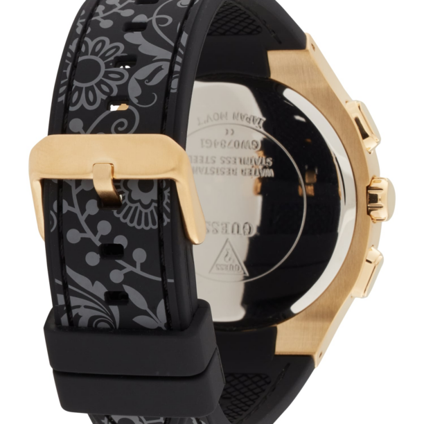 GUESS Ceas analogic  auriu / gri / lila / negru