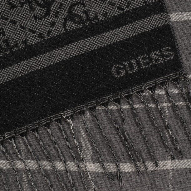 GUESS Fular 'MITO'  gri deschis / negru