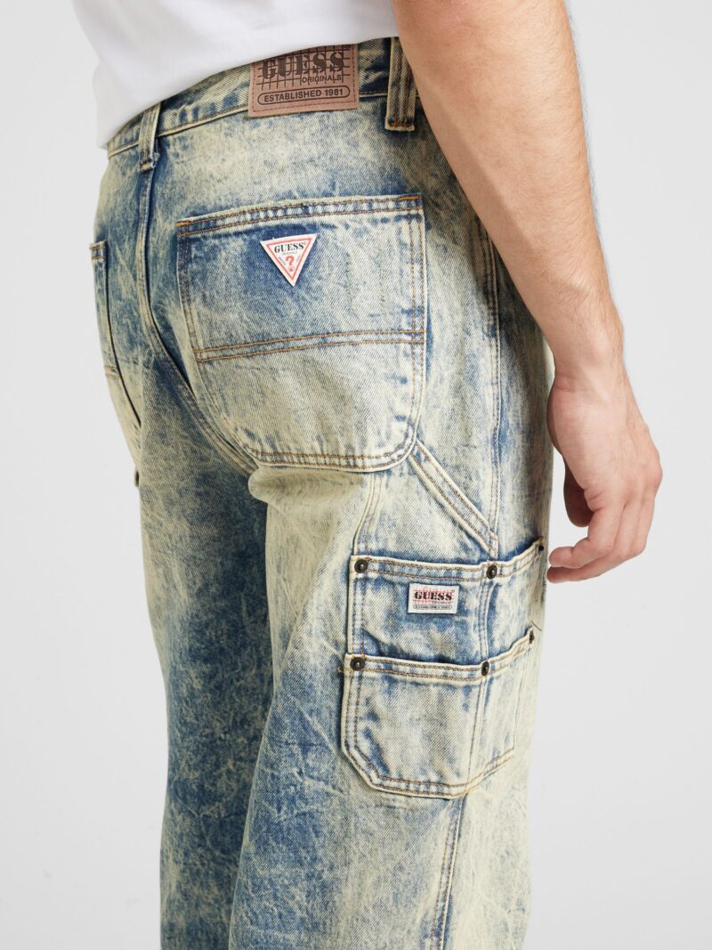 GUESS Originals Pantaloni eleganți 'GO'  albastru preţ