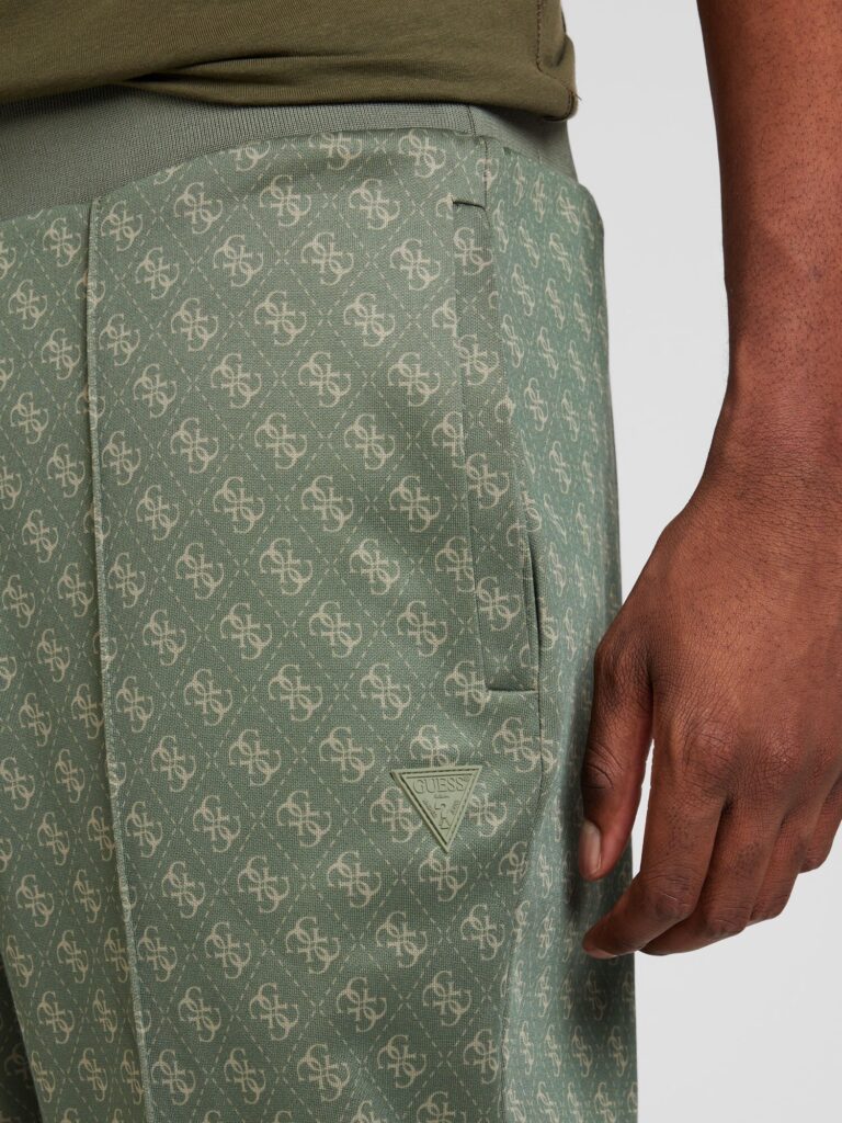 Cumpăra GUESS Pantaloni 'KORBIN'  bej / verde stuf