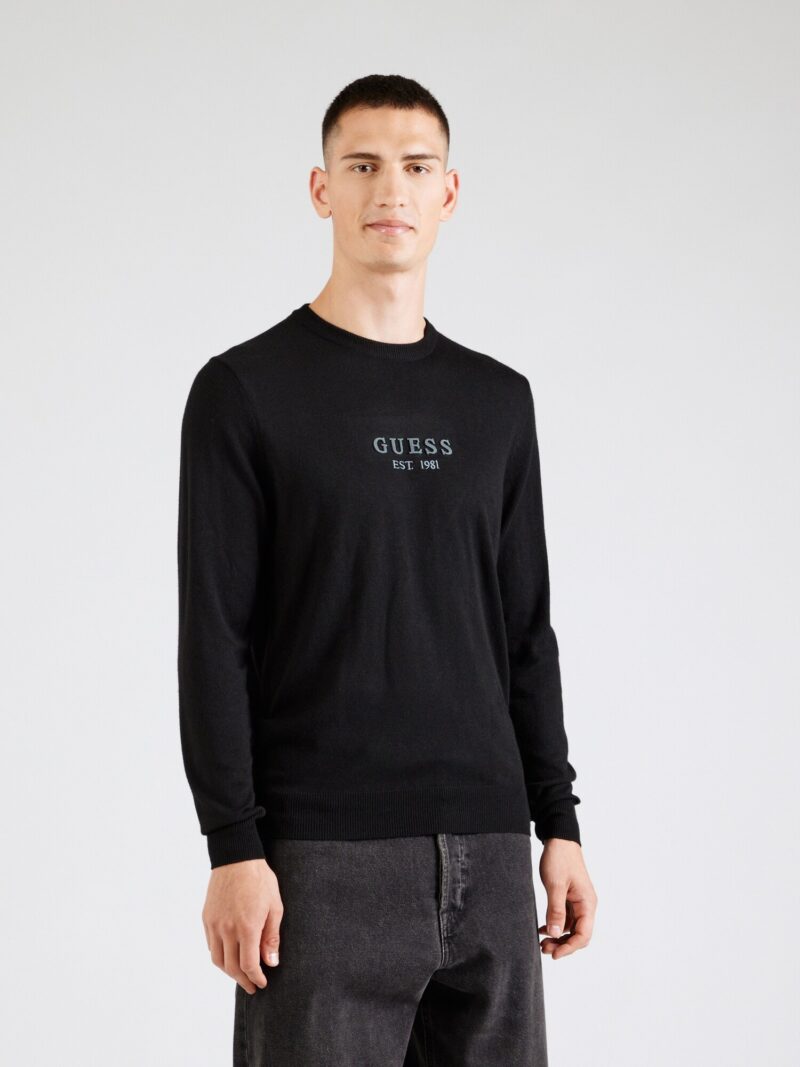 GUESS Pulover 'DORAN'  gri / negru