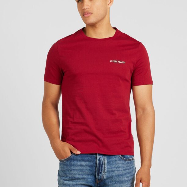 GUESS Tricou 'American Tradition'  roșu preţ