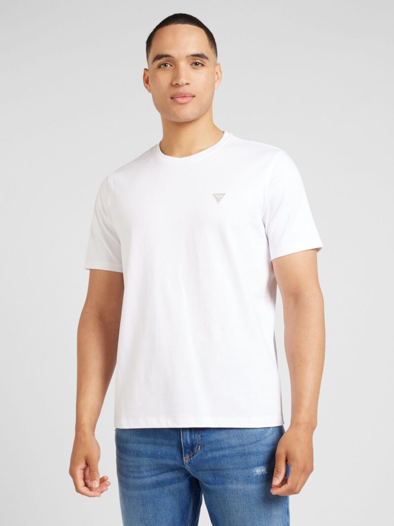 GUESS Tricou  alb