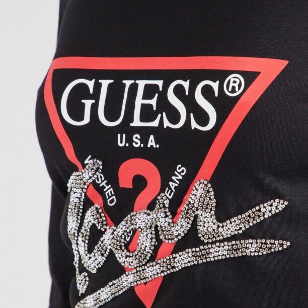 Preţ GUESS Tricou  roșu / negru / alb