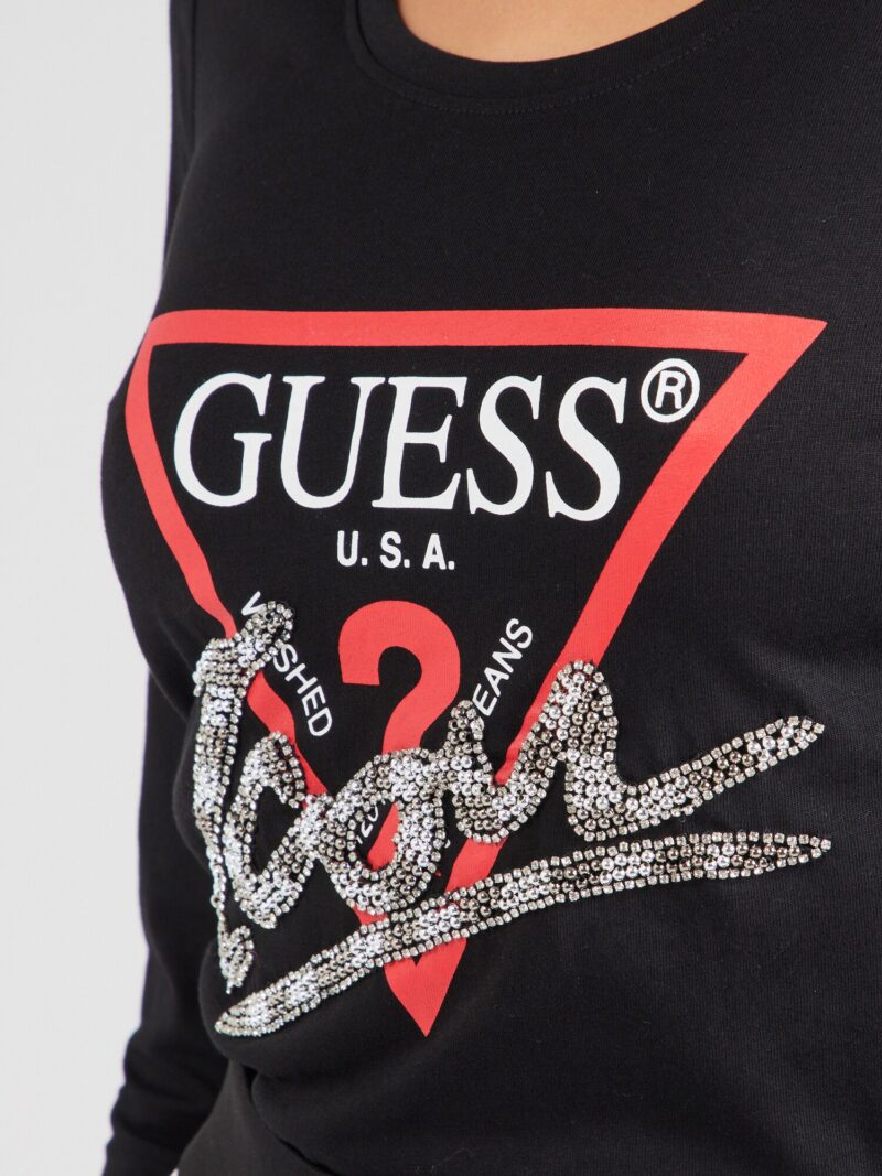 Preţ GUESS Tricou  roșu / negru / alb