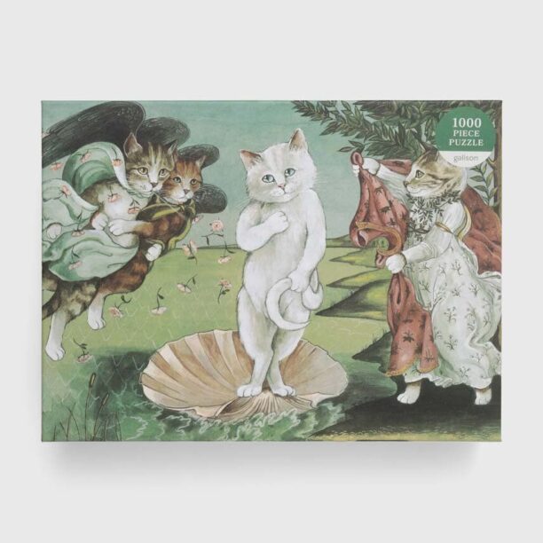 Galison puzzle Birth of Venus Meowsterpiece of Western Art 1000 elementów