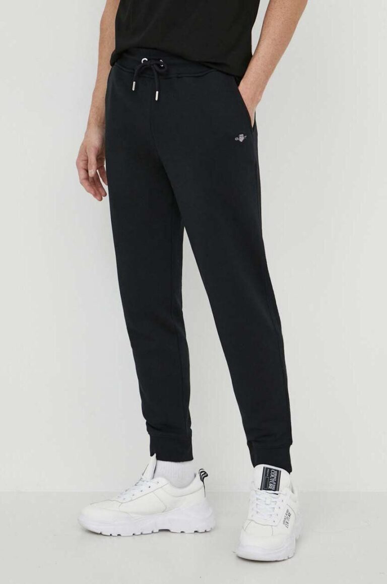 Gant pantaloni de trening culoarea negru