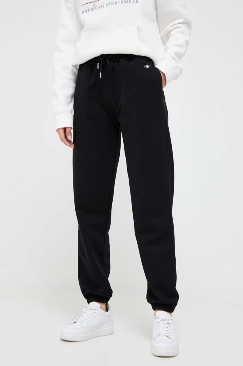 Gant pantaloni de trening culoarea negru