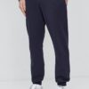 Gant pantaloni de trening din bumbac culoarea albastru marin