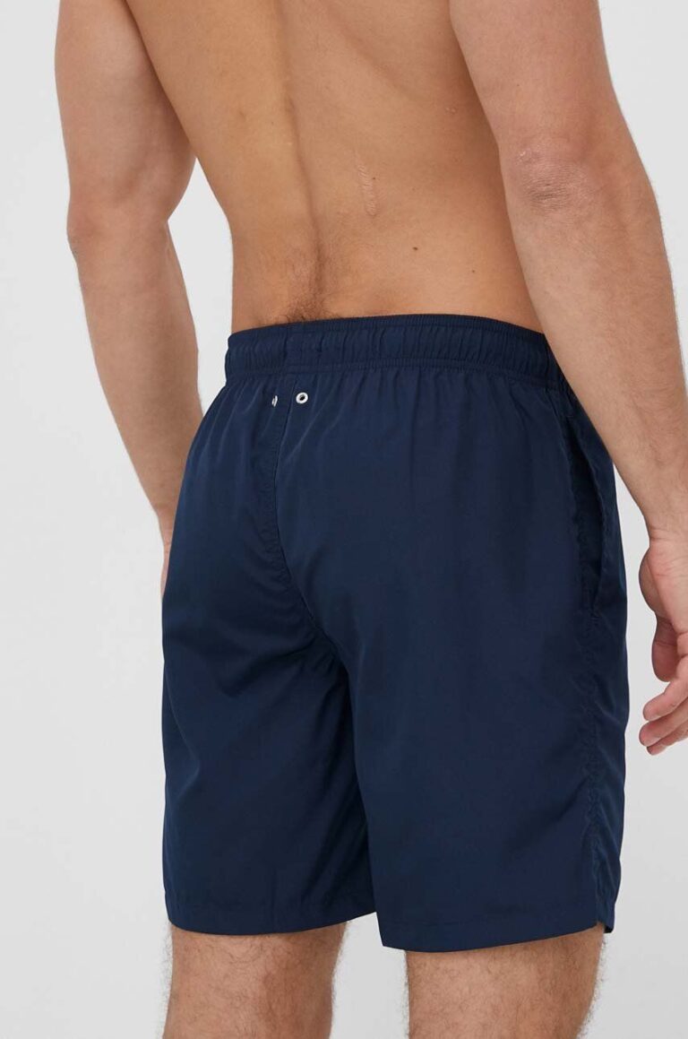 Gant pantaloni scurti de baie culoarea albastru marin preţ