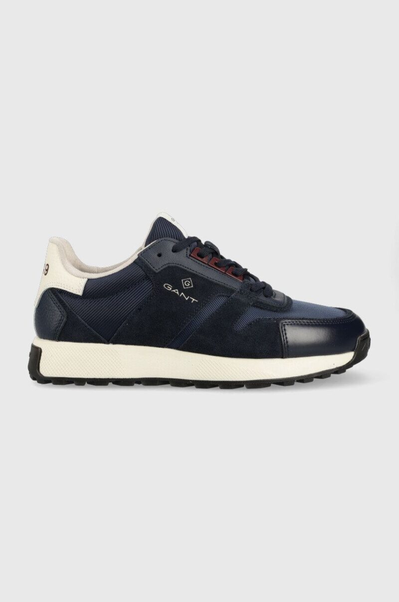 Gant sneakers Garold culoarea albastru marin