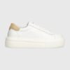 Gant sneakers din piele Alincy culoarea alb