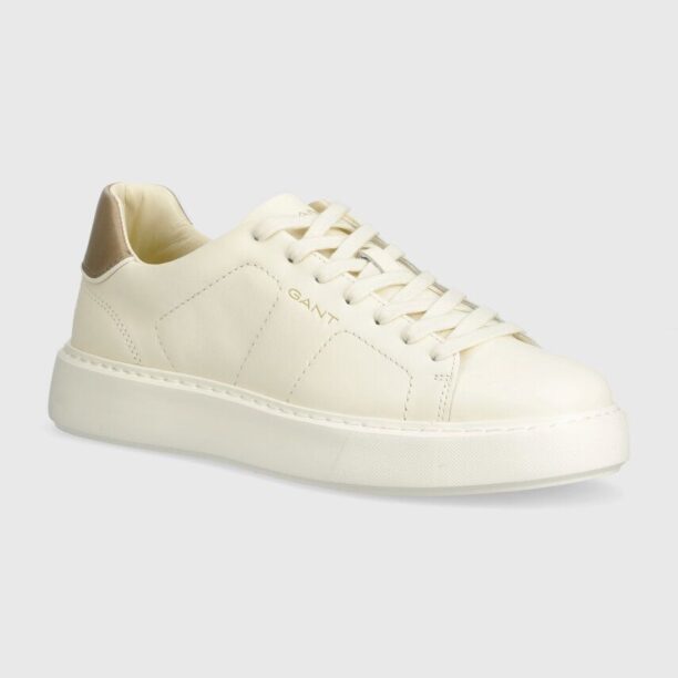 Gant sneakers din piele Zonick culoarea bej