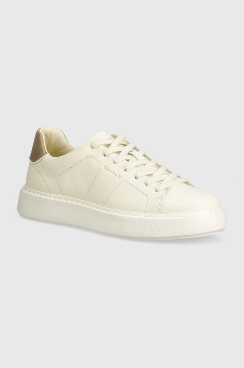 Gant sneakers din piele Zonick culoarea bej