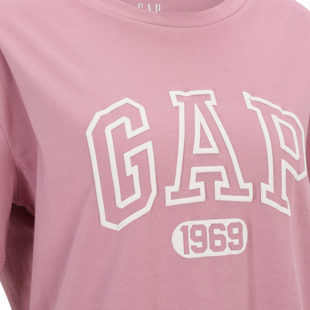 Gap Petite Tricou 'VINTAGE'  mauve / alb