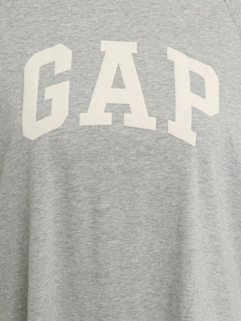 Gap Petite Tricou  gri amestecat / alb murdar preţ