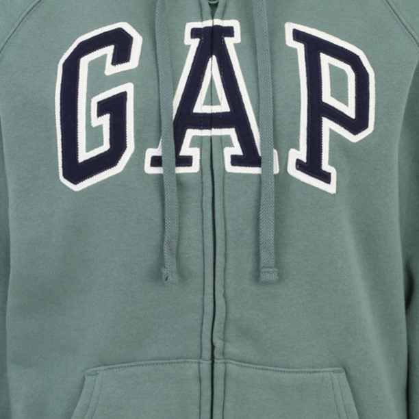 Gap Tall Hanorac 'HERITAGE'  verde smarald / negru / alb preţ