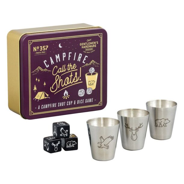 Gentelmen's Hardware Campfire Drinking Kit - Joc de băut