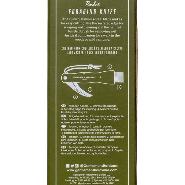 Gentelmen's Hardware cuțit de grădină Foraging Knife preţ