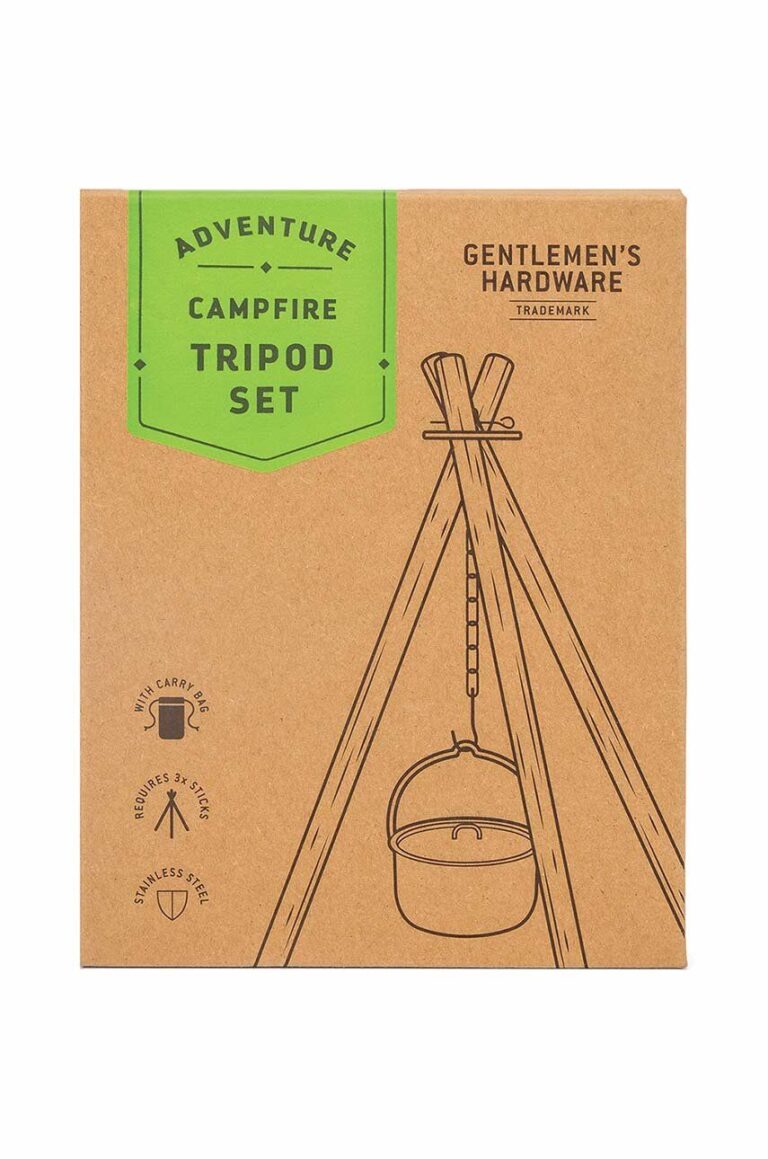 Gentlemen's Hardware cadru peste foc Campfire Tripod Set