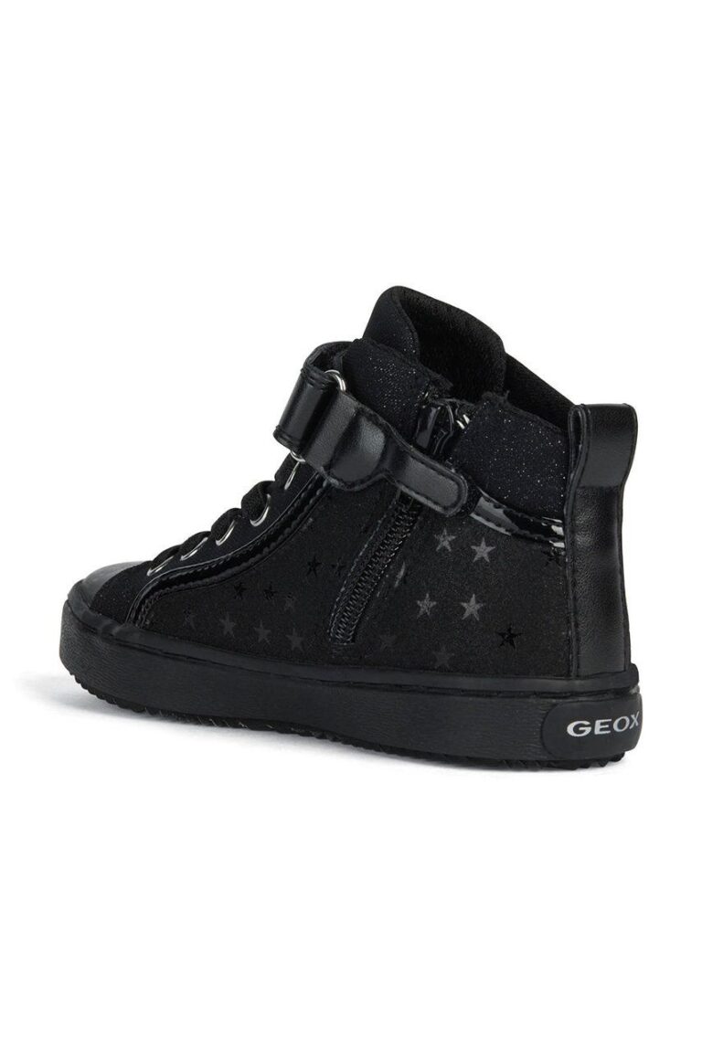 Geox pantofi copii culoarea negru preţ