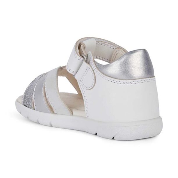 Geox sandale copii SANDAL ALUL culoarea alb preţ