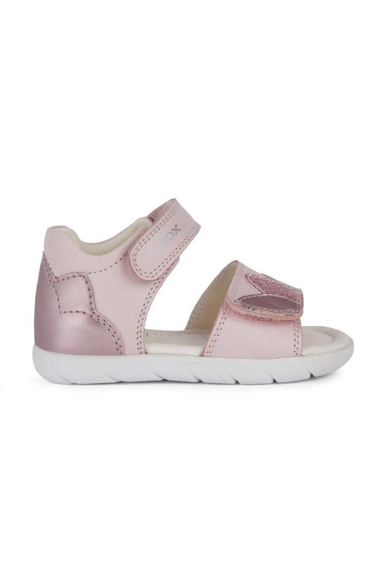 Geox sandale copii SANDAL ALUL culoarea roz