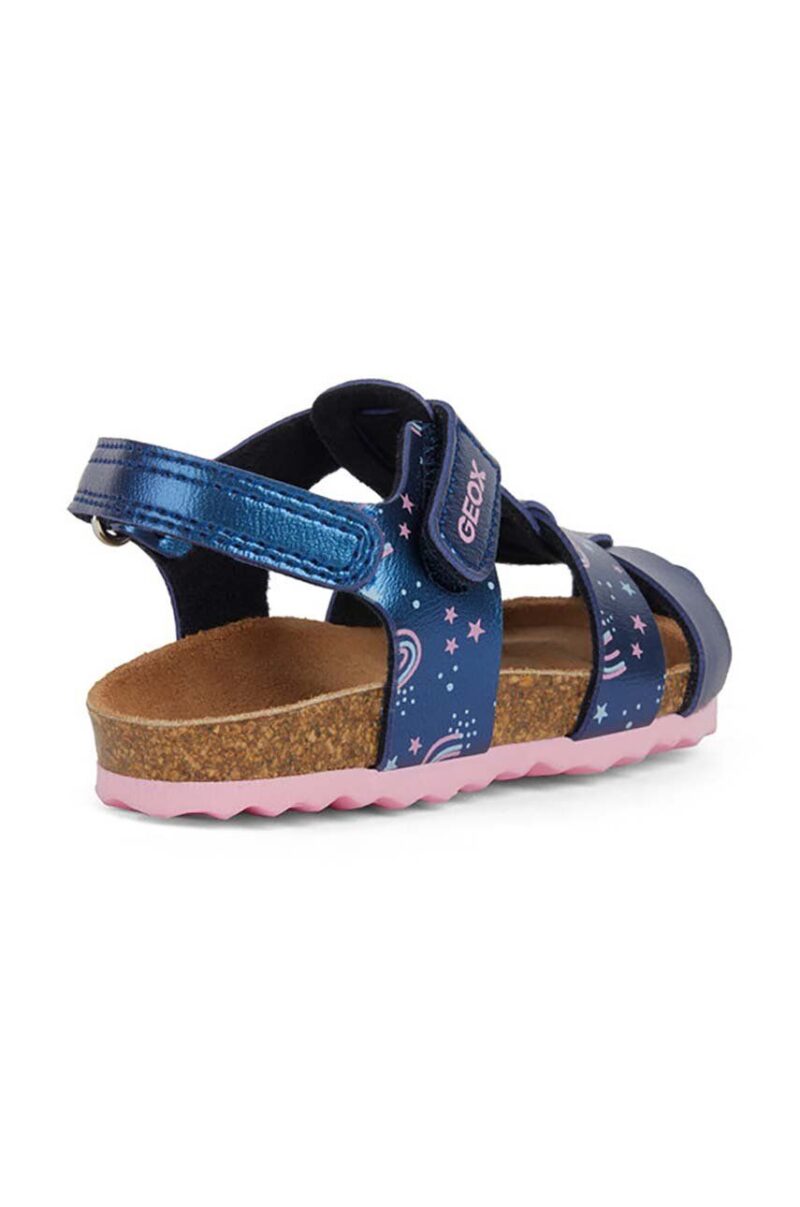 Geox sandale copii SANDAL CHALKI culoarea albastru marin preţ