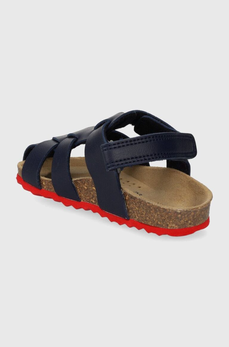 Geox sandale copii SANDAL CHALKI culoarea albastru marin preţ