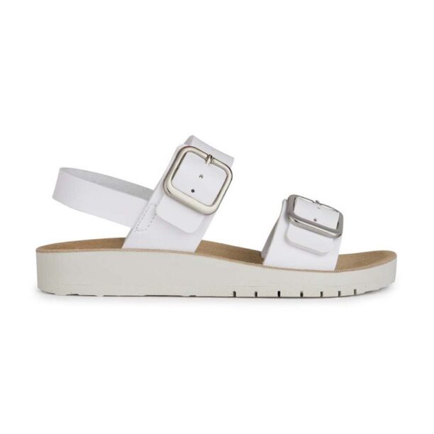 Geox sandale copii SANDAL COSTAREI culoarea alb