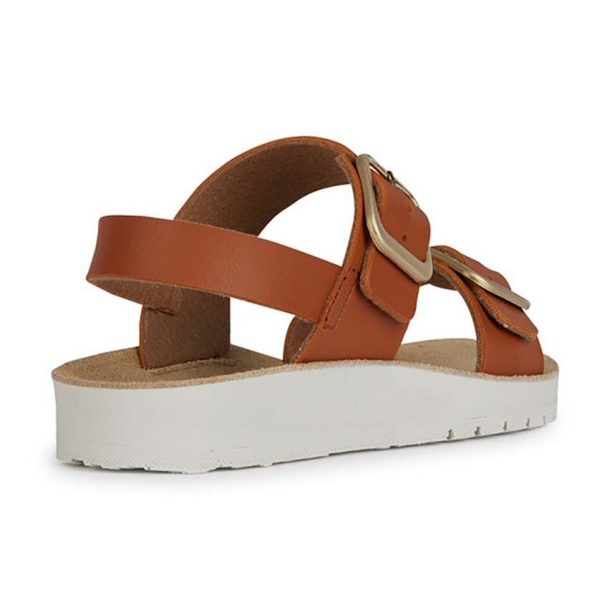 Geox sandale copii SANDAL COSTAREI culoarea bej preţ