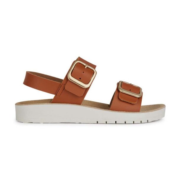 Geox sandale copii SANDAL COSTAREI culoarea bej