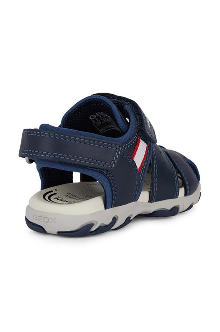 Geox sandale copii SANDAL FLAFFEE culoarea albastru marin preţ