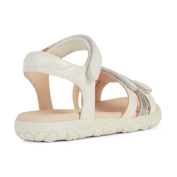 Geox sandale copii SANDAL HAITI culoarea alb preţ