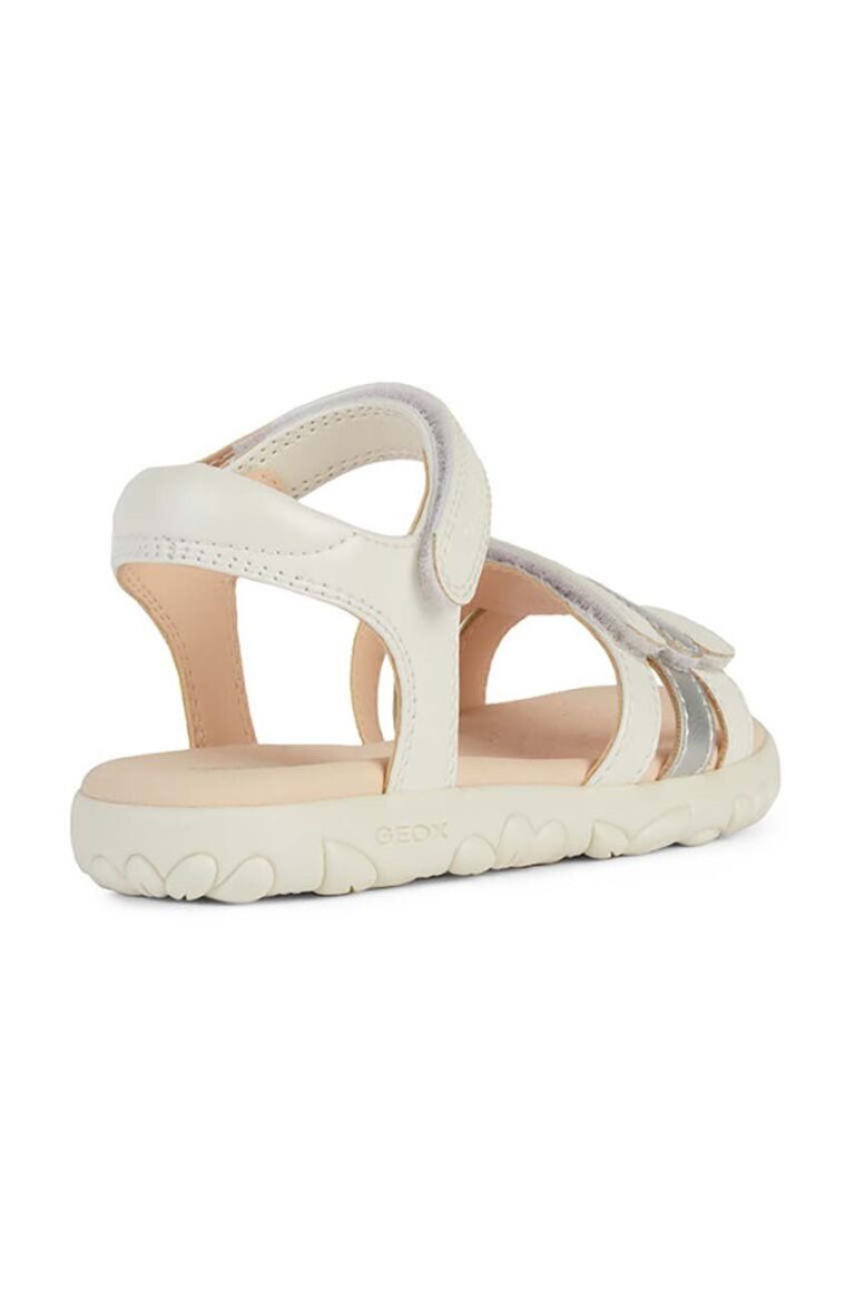 Geox sandale copii SANDAL HAITI culoarea alb preţ