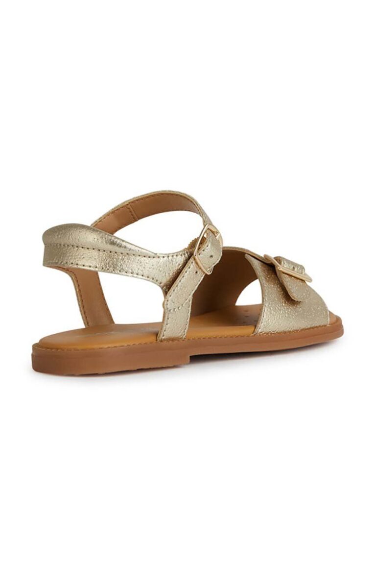 Geox sandale copii SANDAL culoarea auriu preţ