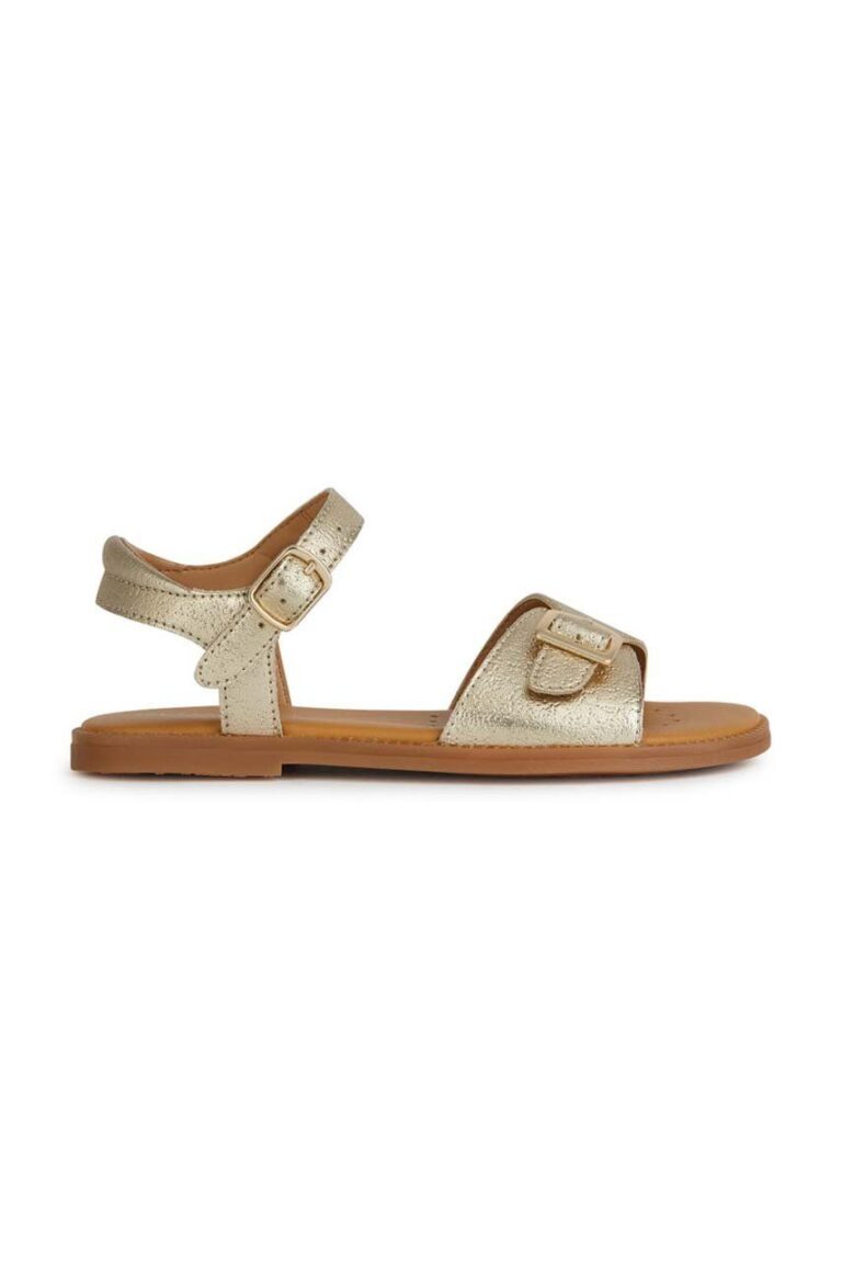 Geox sandale copii SANDAL culoarea auriu