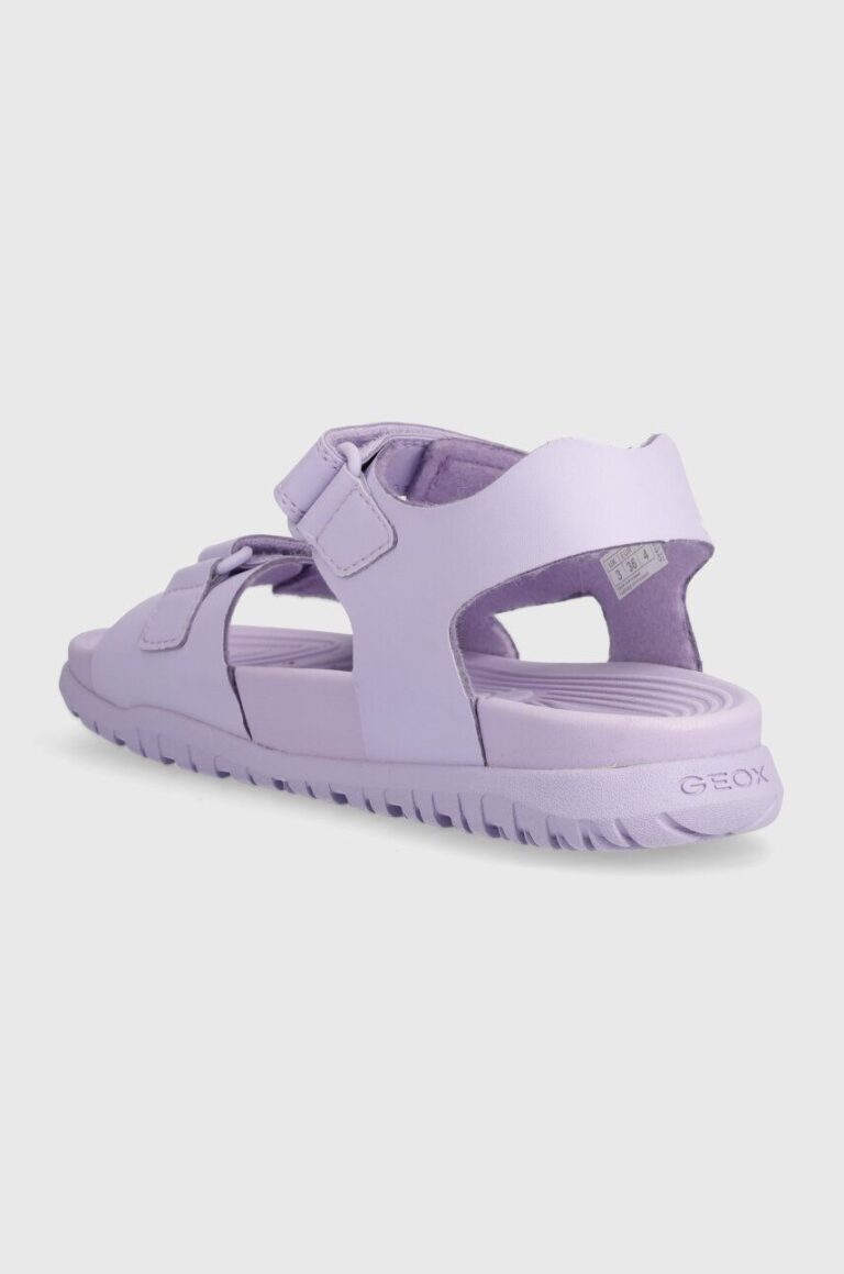 Geox sandale copii culoarea violet preţ