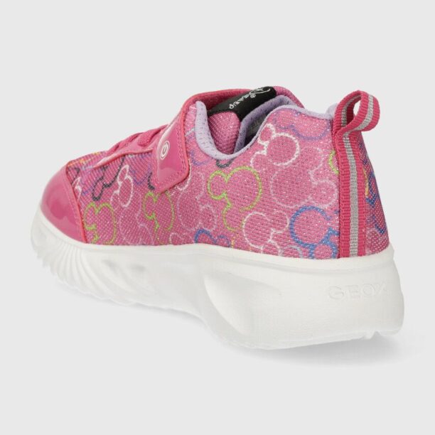 Geox sneakers ASSISTER x Disney culoarea violet preţ