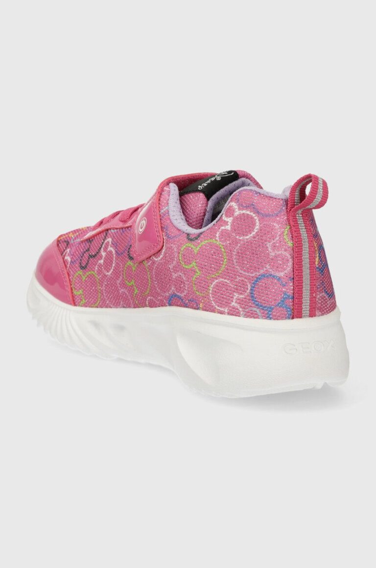 Geox sneakers ASSISTER x Disney culoarea violet preţ