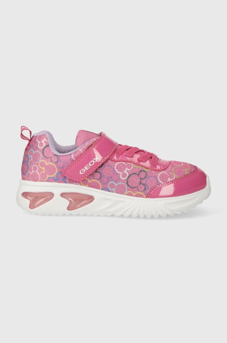 Geox sneakers ASSISTER x Disney culoarea violet