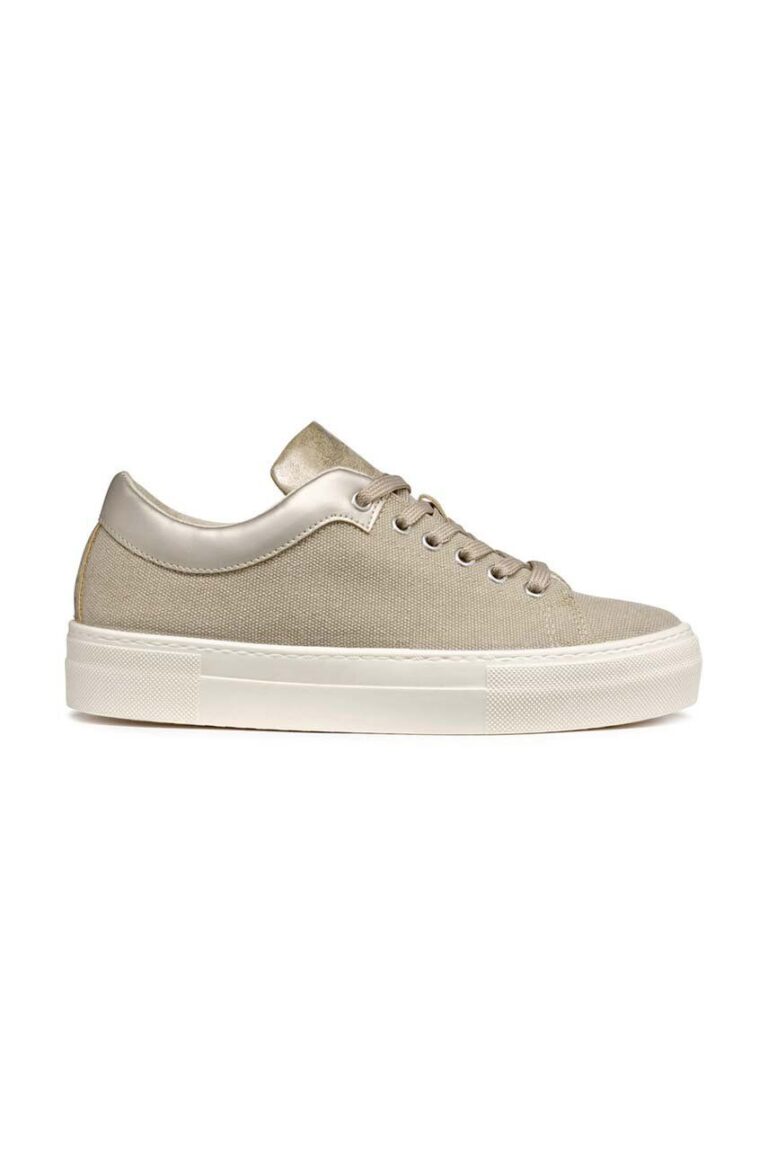 Geox sneakers D CLAUDIN culoarea bej