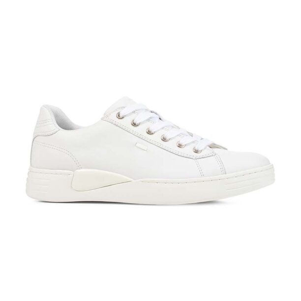 Geox sneakers din piele D LAURESSA B culoarea alb