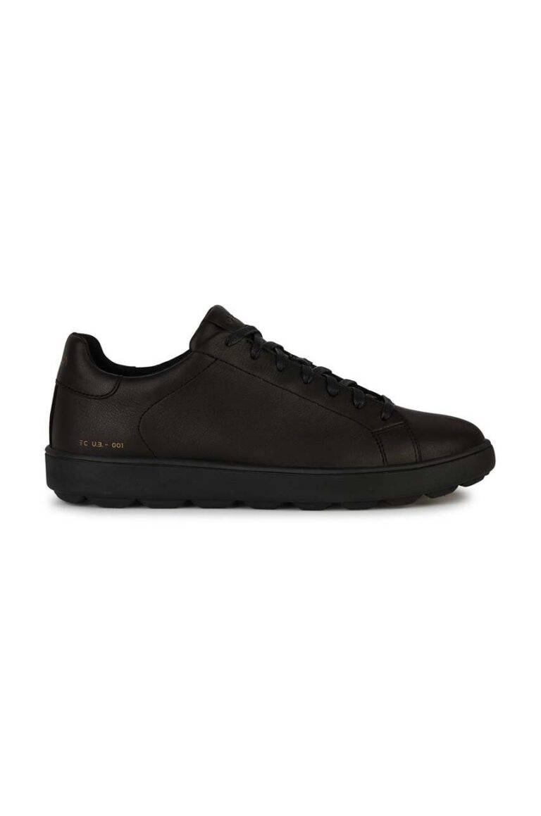 Geox sneakers din piele U SPHERICA ECUB-1 culoarea negru