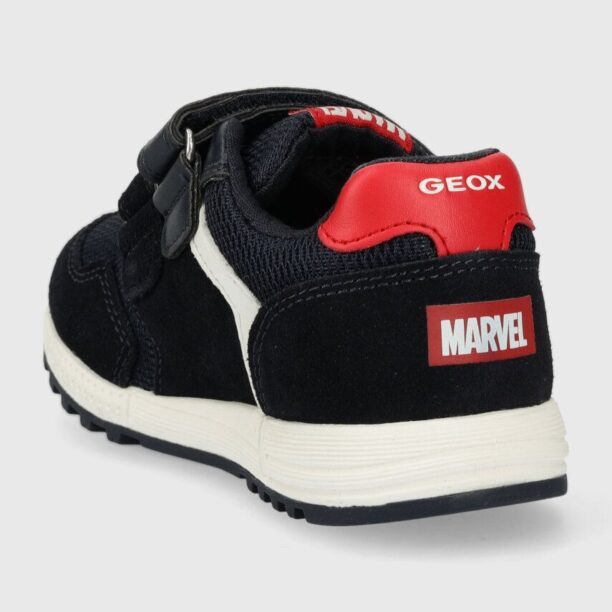 Geox sneakers pentru copii ALBEN culoarea albastru marin preţ