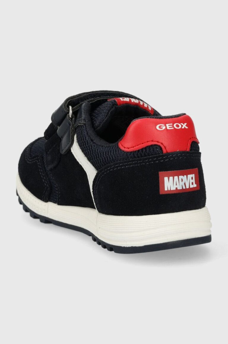 Geox sneakers pentru copii ALBEN culoarea albastru marin preţ