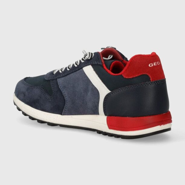 Geox sneakers pentru copii ALBEN culoarea albastru marin preţ